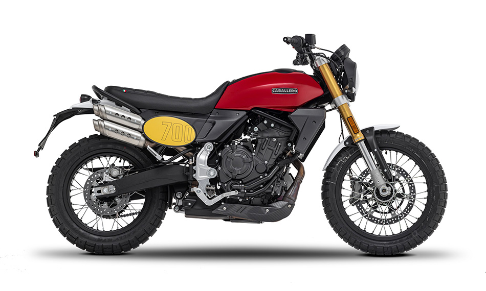 moto CABALLERO SCRAMBLER 700