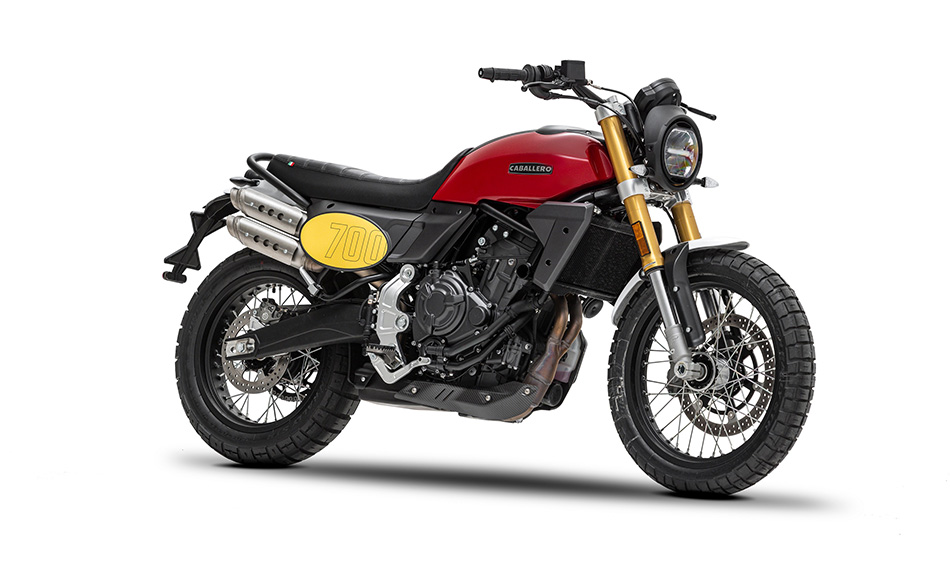 moto CABALLERO SCRAMBLER 700