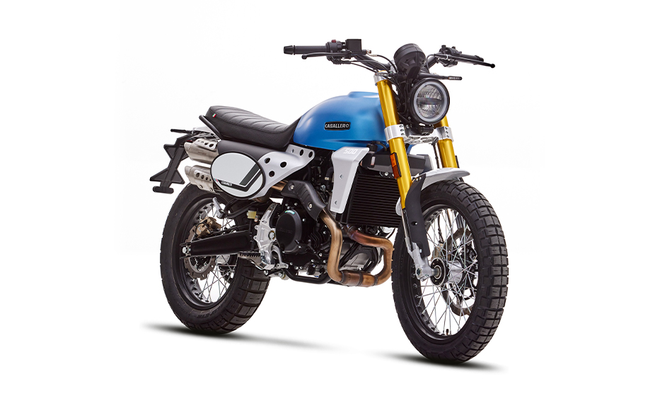 moto CABALLERO Scrambler 500