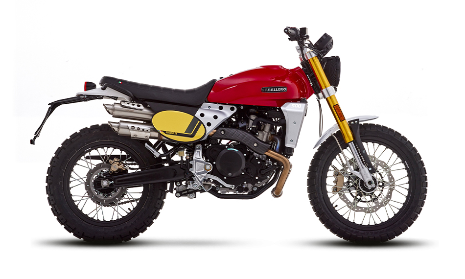 moto CABALLERO Scrambler 500